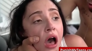 Submissive imagines being beaten and fucked with Becky Sins devouring video